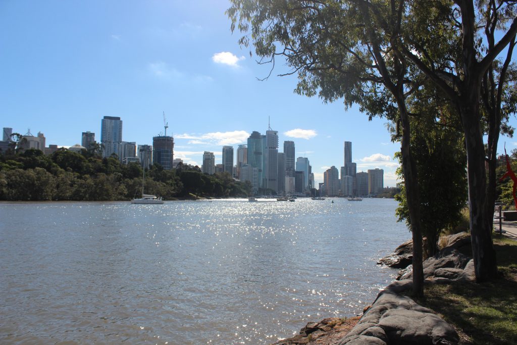 Brisbane City from Kangaroo Point