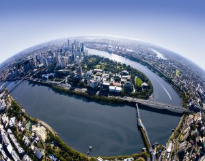 CBD Aerial, Brisbane, QLD