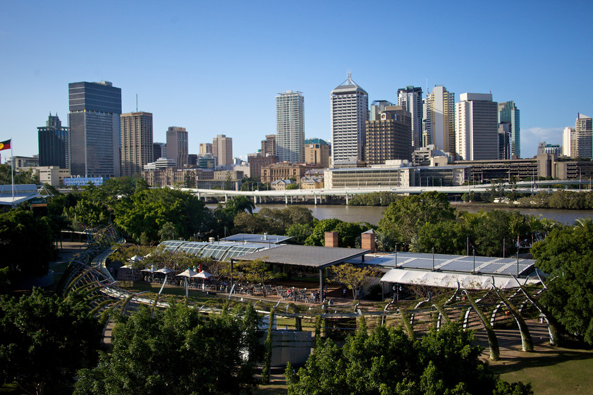 South Bank Gardens, Brisbane, QLD