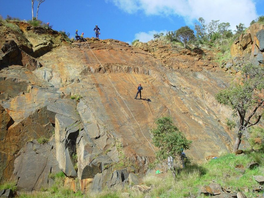 Abseiling Kangaroo Point Cliffs